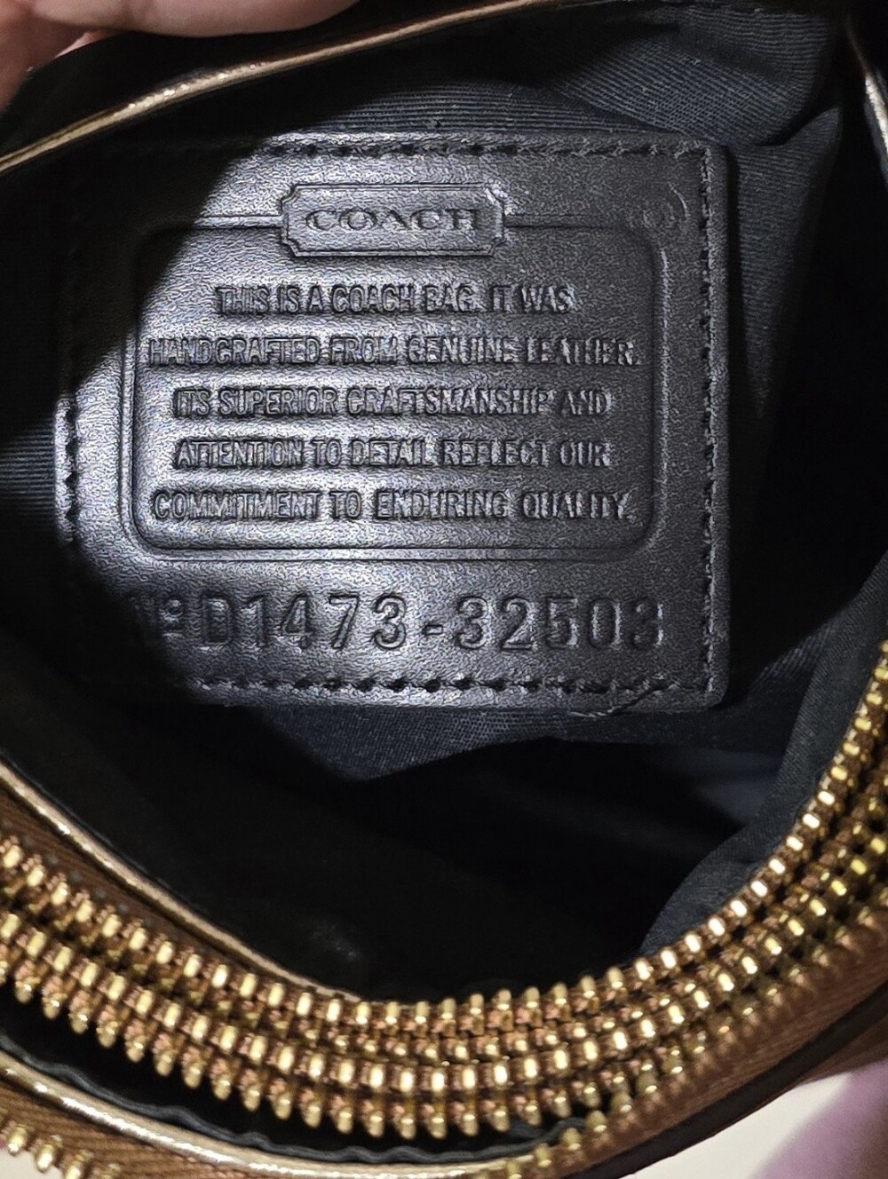 Coach Mini Borough Bag In Retro Colorblock Leather - Picture 15 of 15